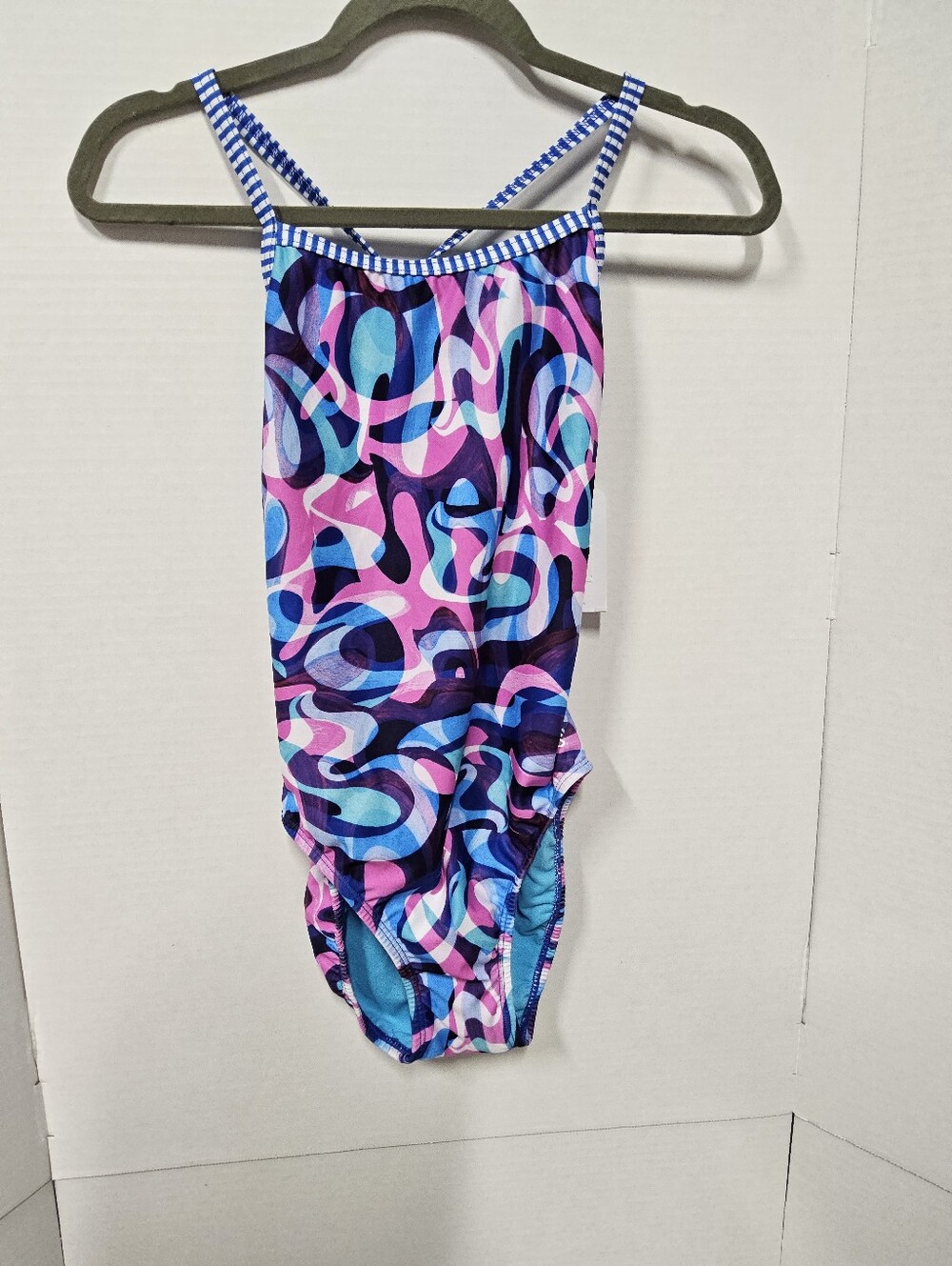 Uglies By Dolfin Swimwear  size 38 or XL Abstract Girls' One-Piece Swim Suit